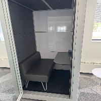 SnapCab Focus Sound Proof Office Phone Booth image 0